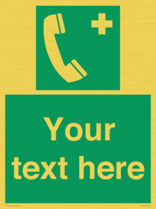 Custom Safe condition: Emergency telephone